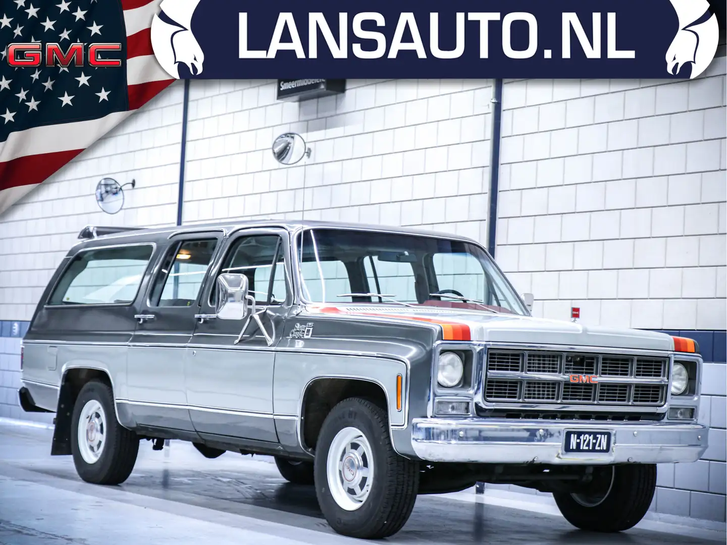 Chevrolet Suburban SIERRA CLASSIC 7 PERSOONS/ORGINEEL. 2 W.D. Argintiu - 1