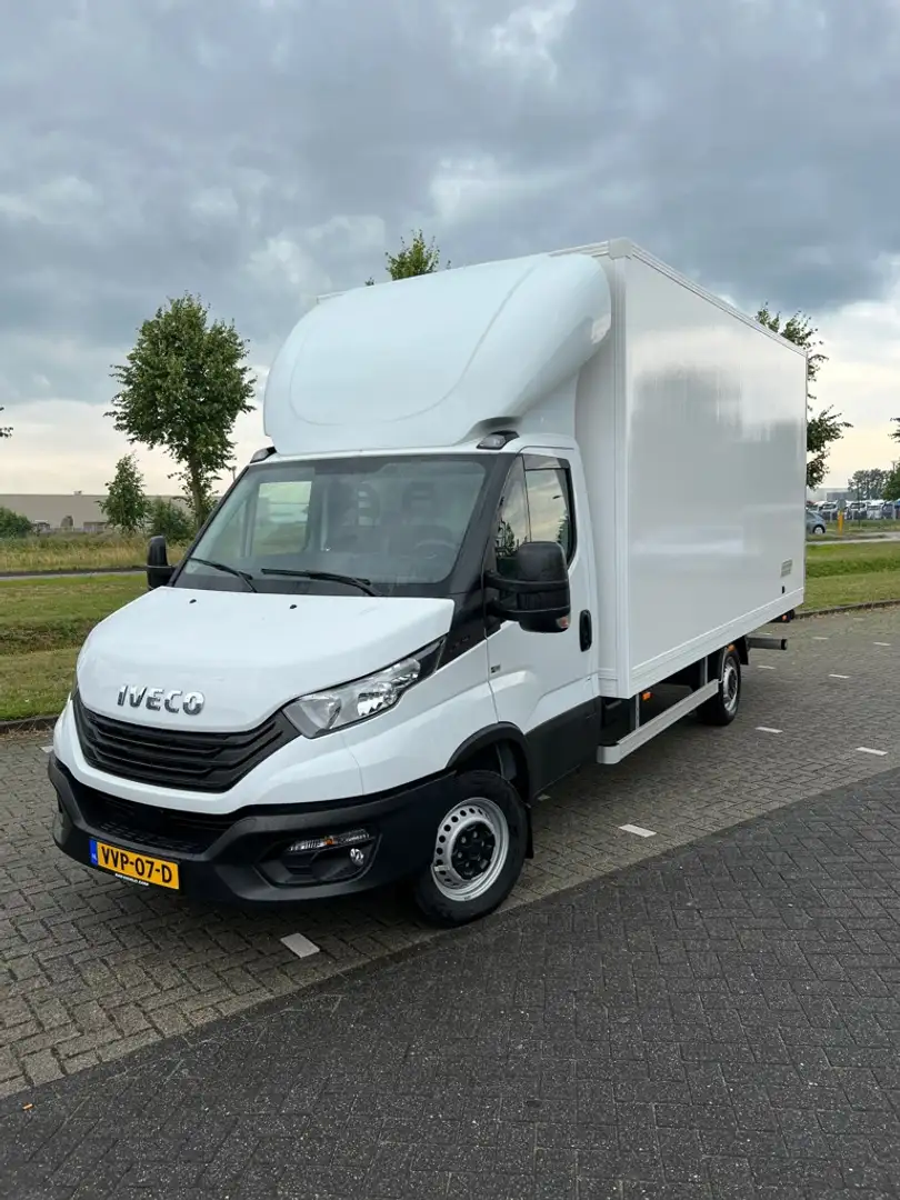 Iveco Daily 35S18H 3.0 410 - ISO BOX & LAADKLEP Wit - 1