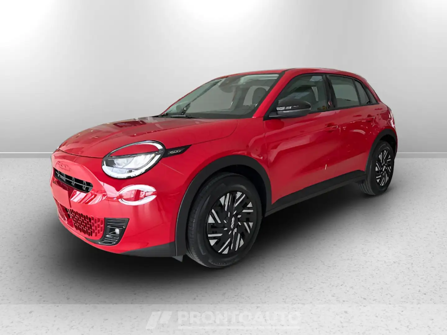 Fiat 600 54kwh red Rood - 1