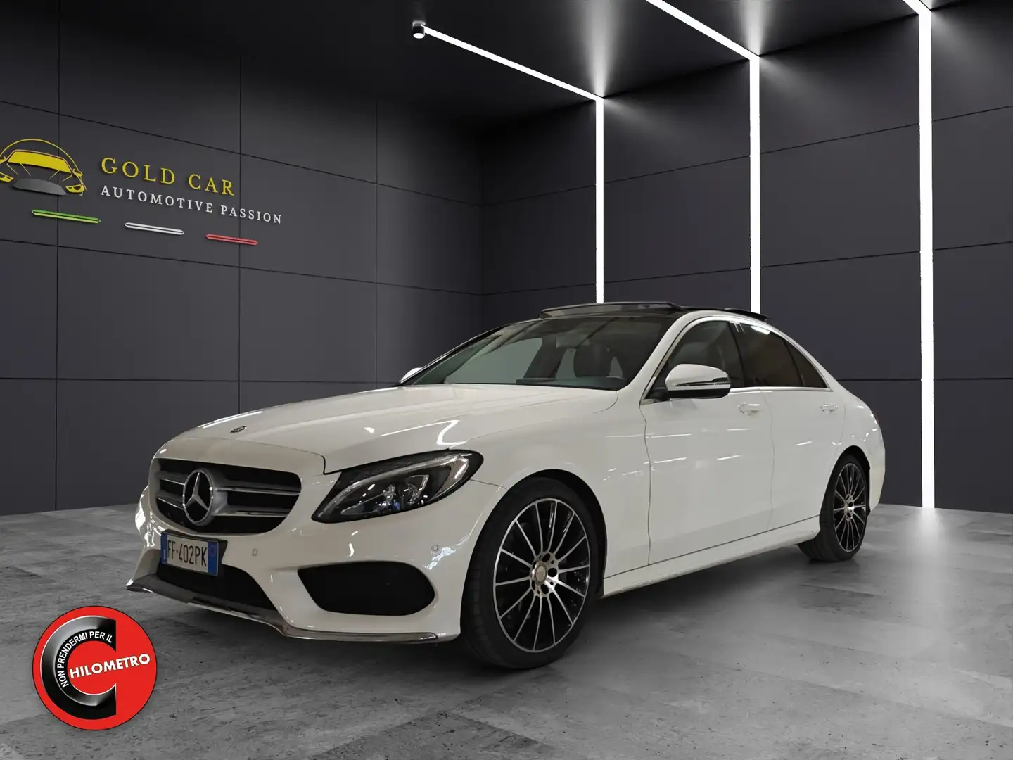 Mercedes-Benz C 250 Classe C Berlina Premium Plus auto Blanc - 1