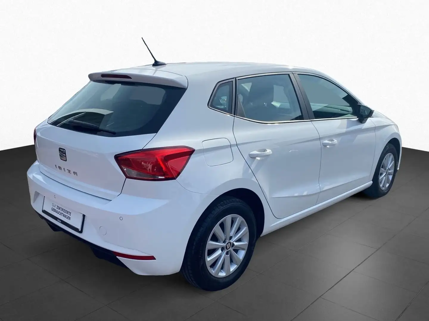 SEAT Ibiza 1.0 TSI Style Klima Sitzheizung PDC hinten Weiß - 2