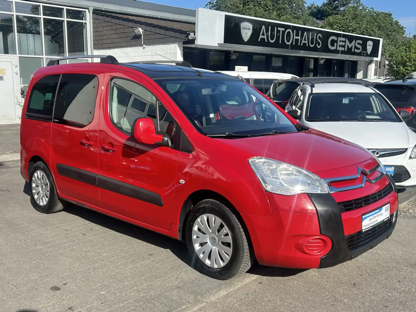 Citroen Berlingo Multispace Pano AHK Klima Rot - 1