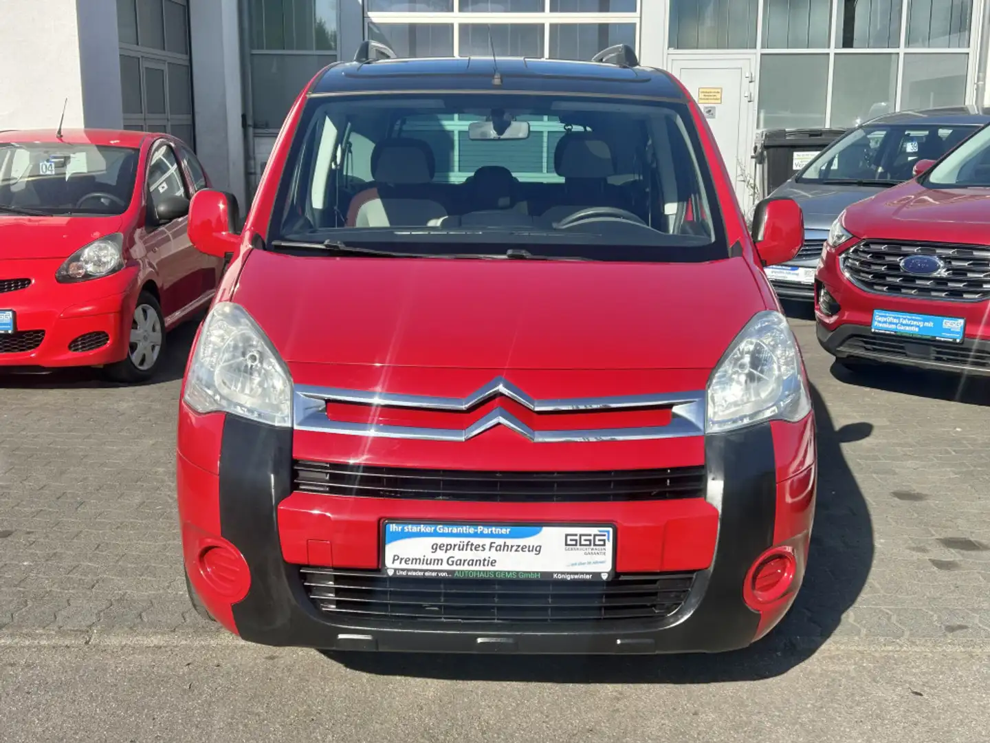 Citroen Berlingo Multispace Pano AHK Klima Rot - 2