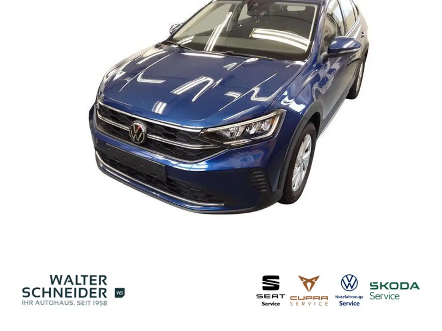 Volkswagen Taigo 1.0 TSI Goal Navi LED Blau - 1