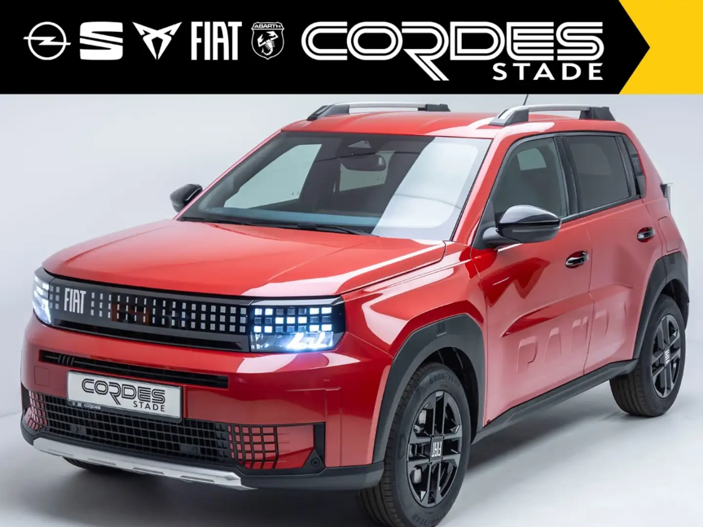 Fiat Grande Panda Icon, Autom. PDC,Navi,SHZ,Carplay (NW 65) Rood - 2