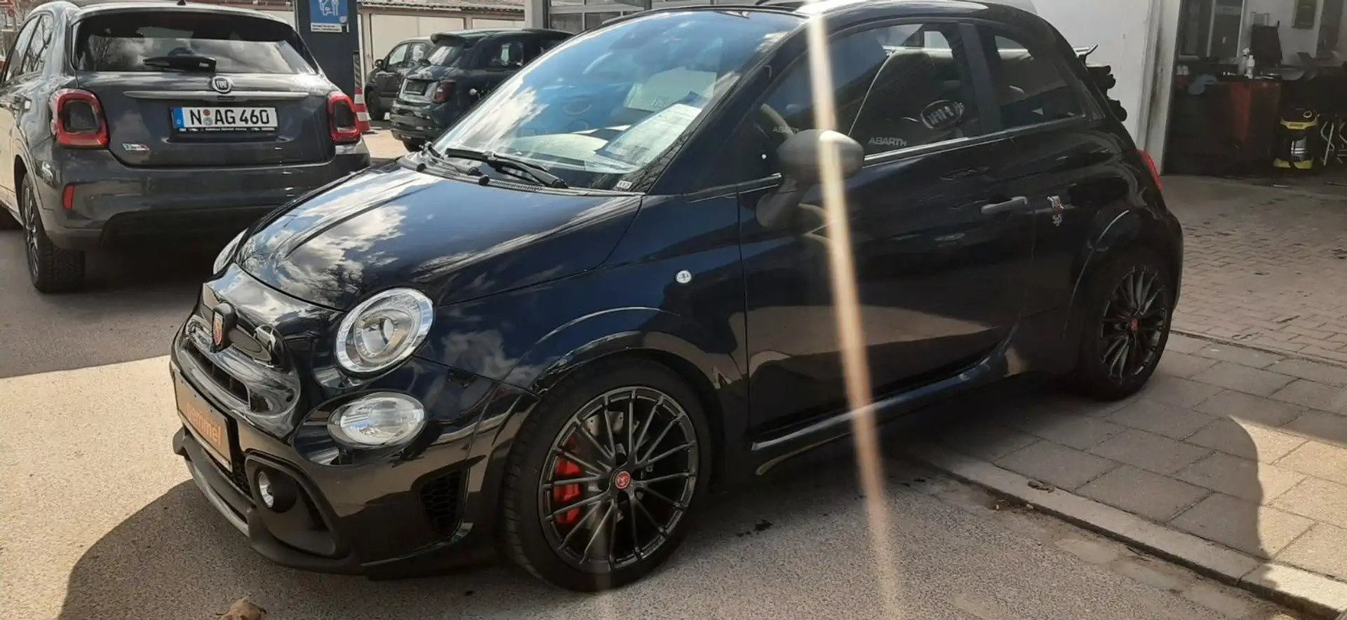 Abarth 595C Competizione  Sportpaket 3 Bodykit/Sabelt Schwarz - 1