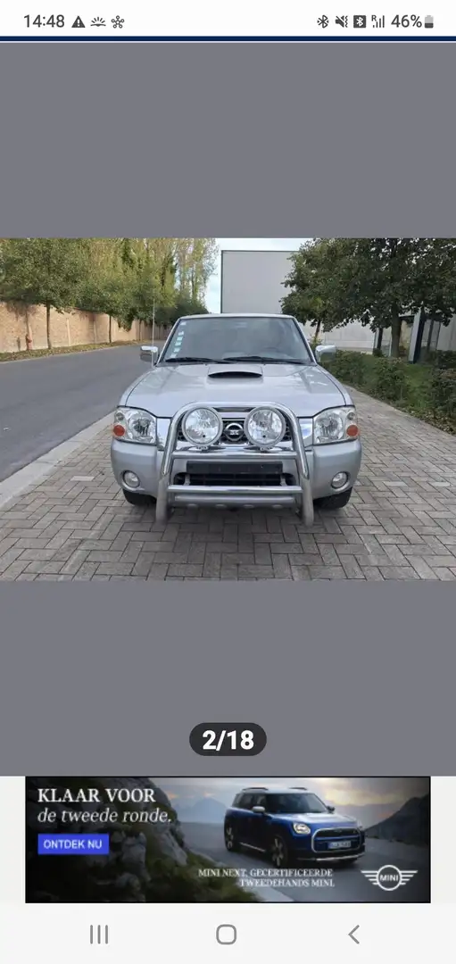 Nissan Navara pikup D22 4_4 airco 2.5 Dci - 2