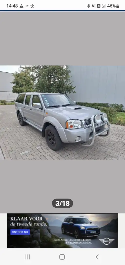 Nissan Navara pikup D22 4_4 airco 2.5 Dci - 1