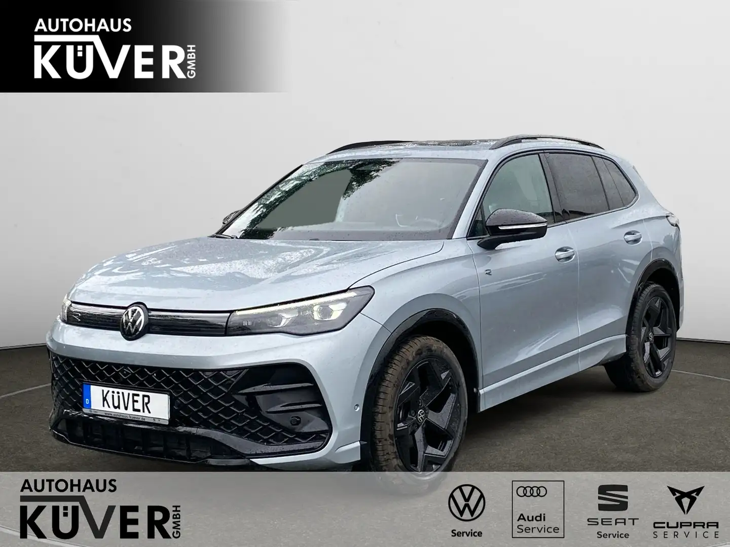 Volkswagen Tiguan R-Line 1,5 TSI DSG Navi+ACC+Pano+Matrix Silber - 1