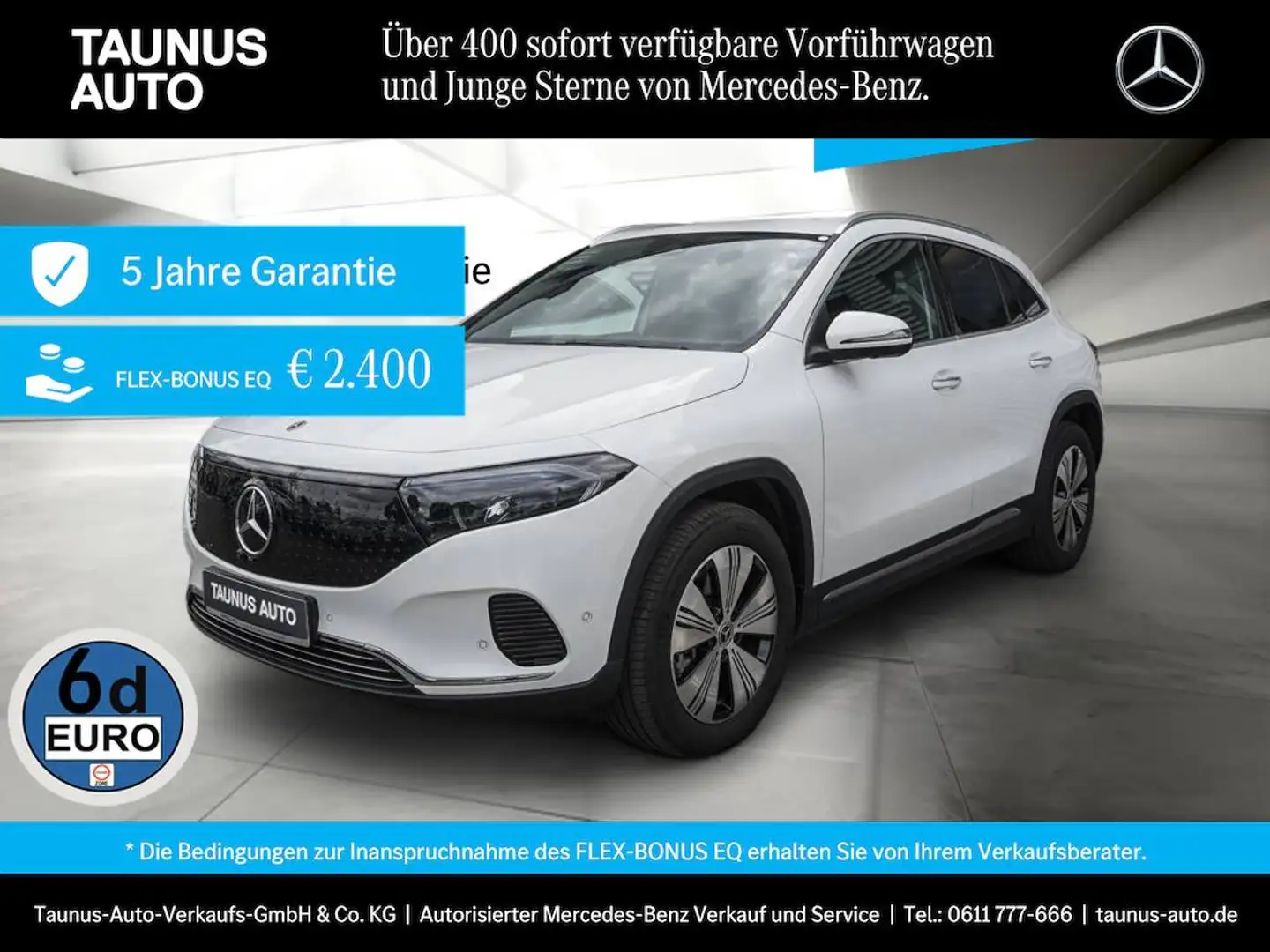 Mercedes-Benz EQA 250 PROGRESSIVE ADVANCED PLUS KAMERA LED Blanco - 1