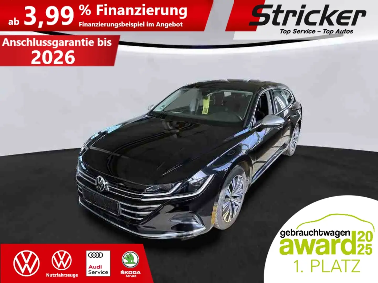 Volkswagen Arteon SB Elegance 2.0TSI DSG ,-ohne Anzahlung ACC Navi Schwarz - 1