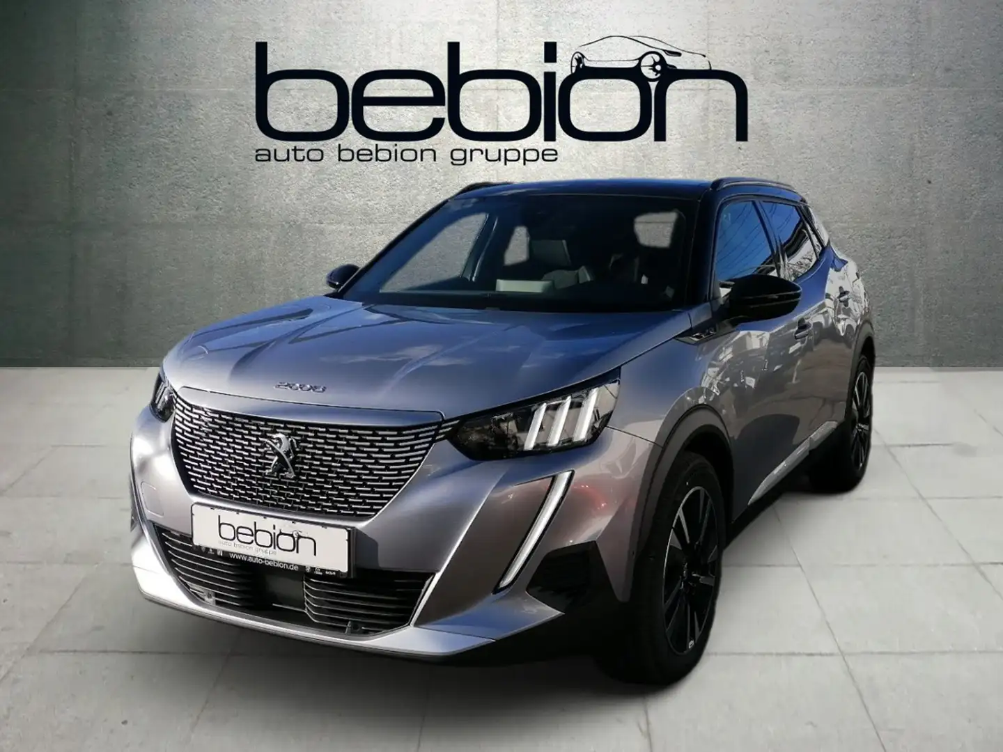 Peugeot 2008 e- Elektromotor 136 (e-) e- GT FLA SpurH Silber - 1