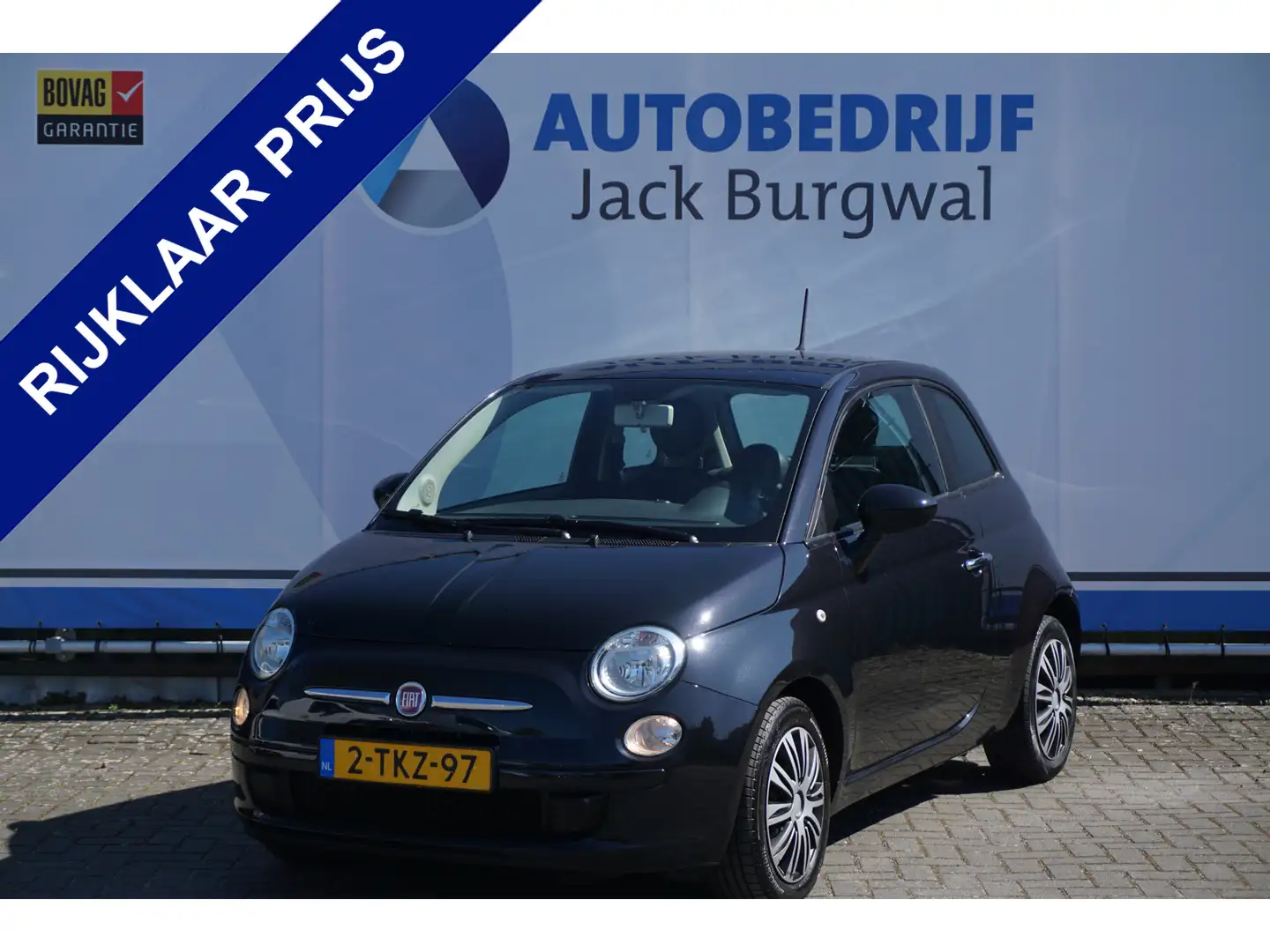 Fiat 500 1.0 TwinAir Pop Airco | PDC | * All in prijs* Zwart - 1