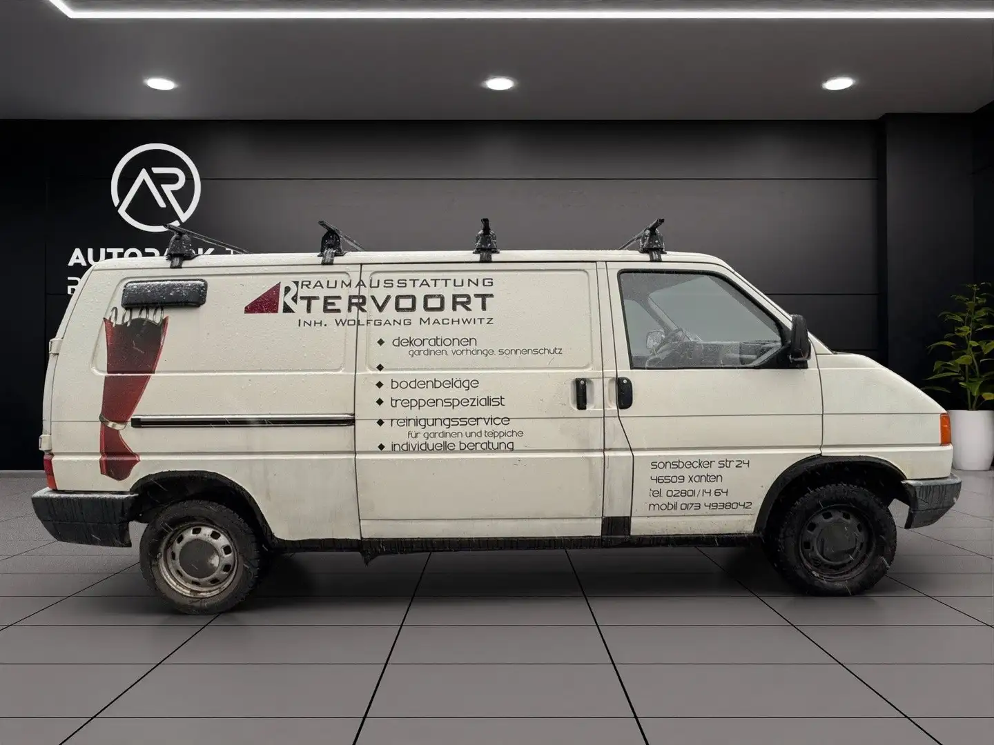 Volkswagen T4 * 1,9 Diesel*Lang*Servo*German Car* Weiß - 2