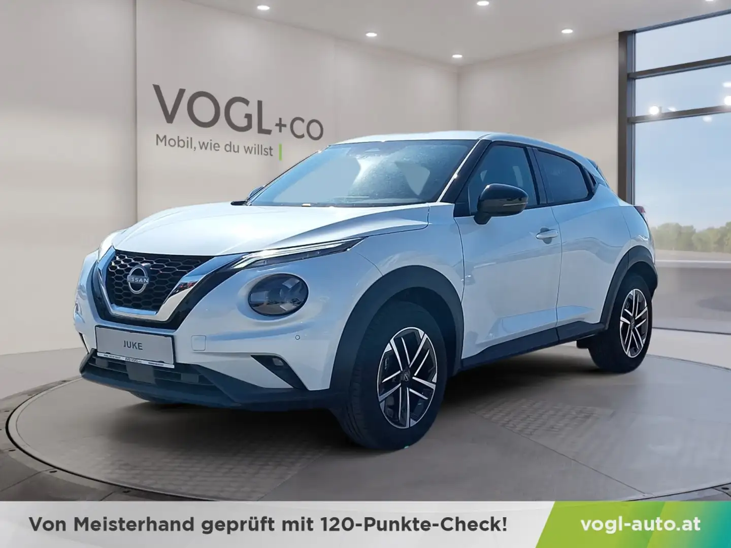 Nissan Juke 1,0 DIG-T N-Connecta Blanco - 1