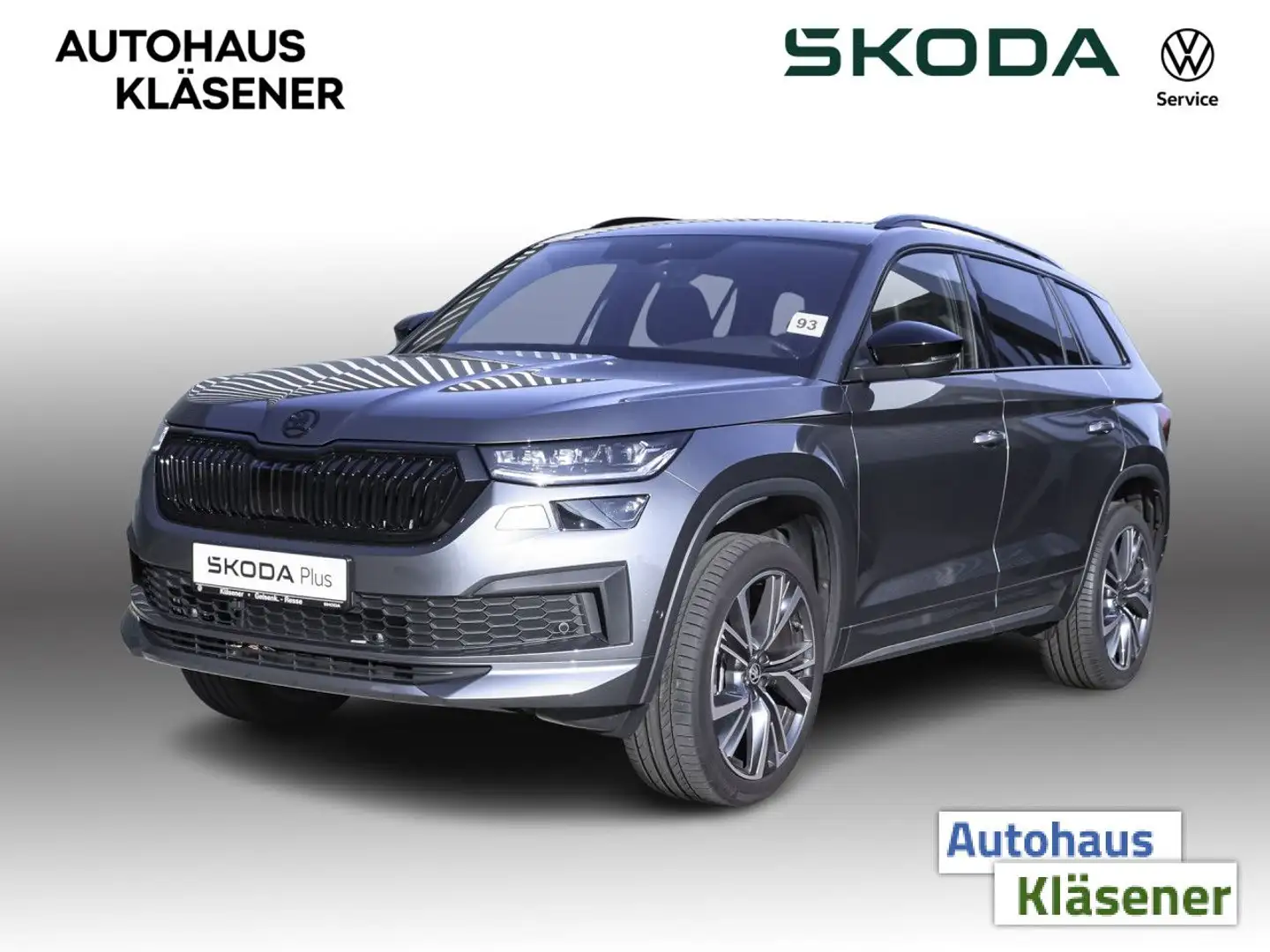 Skoda Kodiaq LK 2.0 TSI 180 KW DSG 4x4 ABT BSA ACC DSG Grau - 2