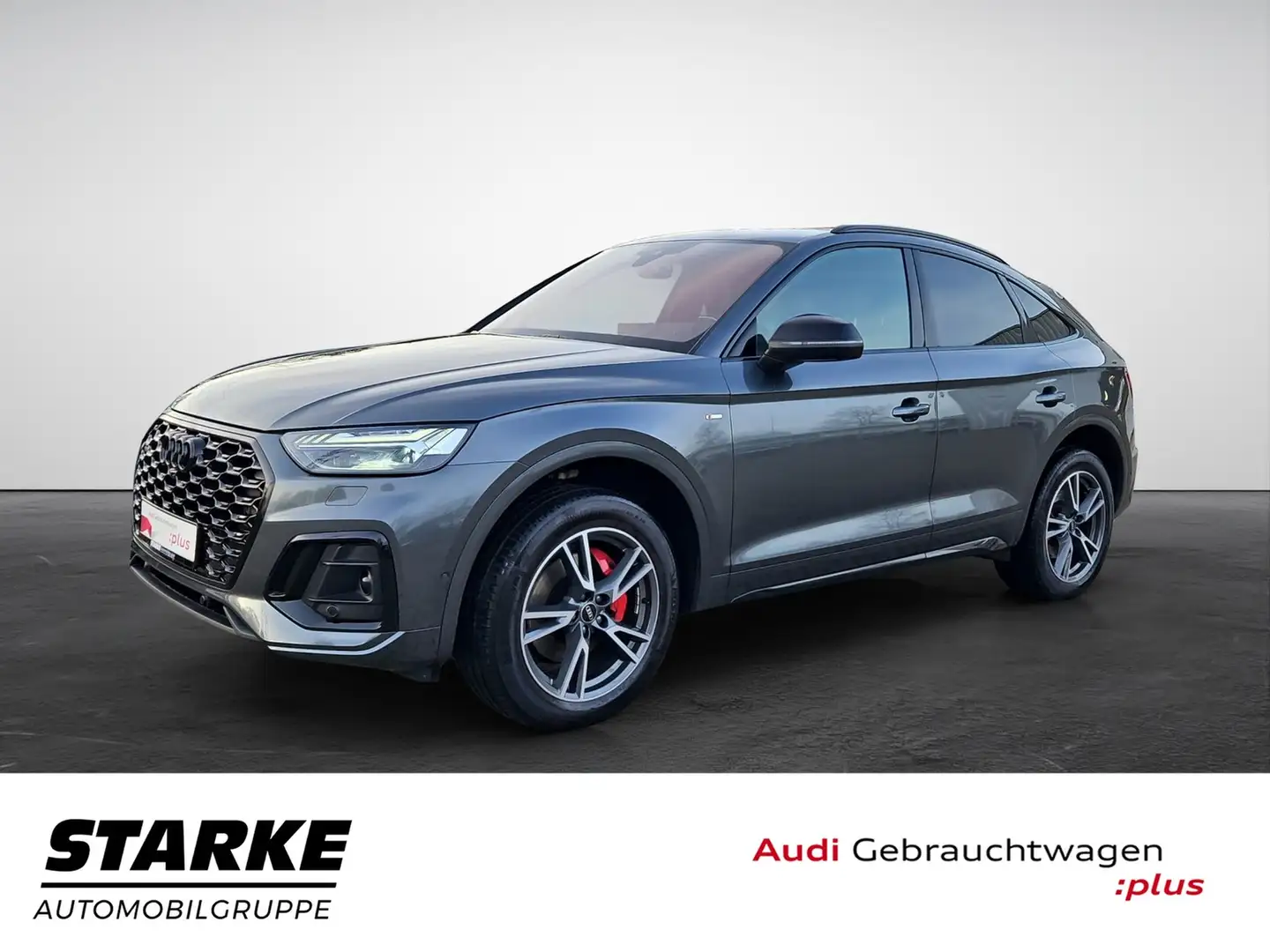 Audi Q5 Sportback 40 TDI S tronic quattro S line AHK AC... Gris - 1