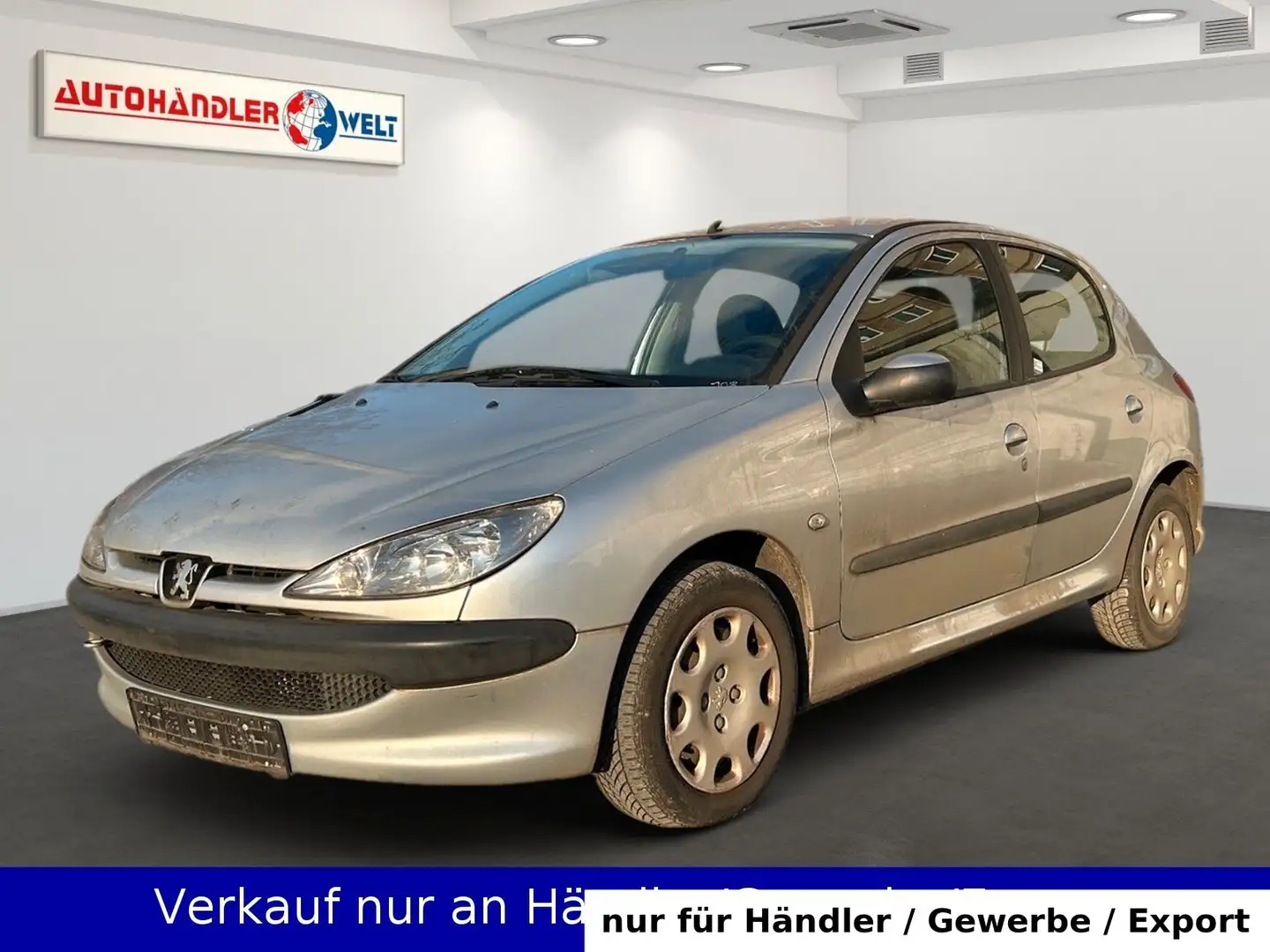 Peugeot 206 1.4i 5-trg. Automatik Klimaanlage PDC Silber - 1