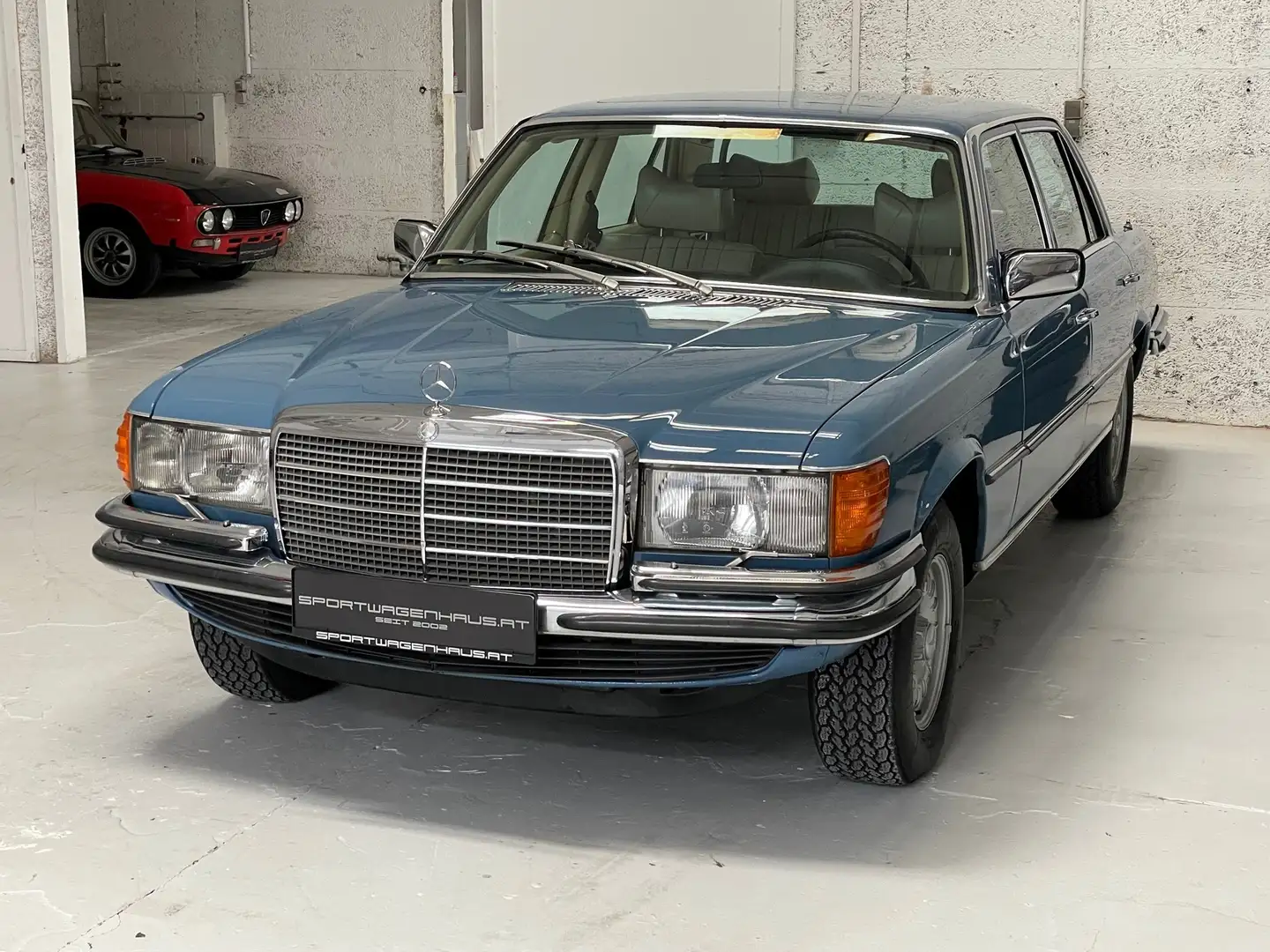 Mercedes-Benz S 450 450SEL 6.9, sehr seltene Farbe, Promi Vorbesitz Kék - 1