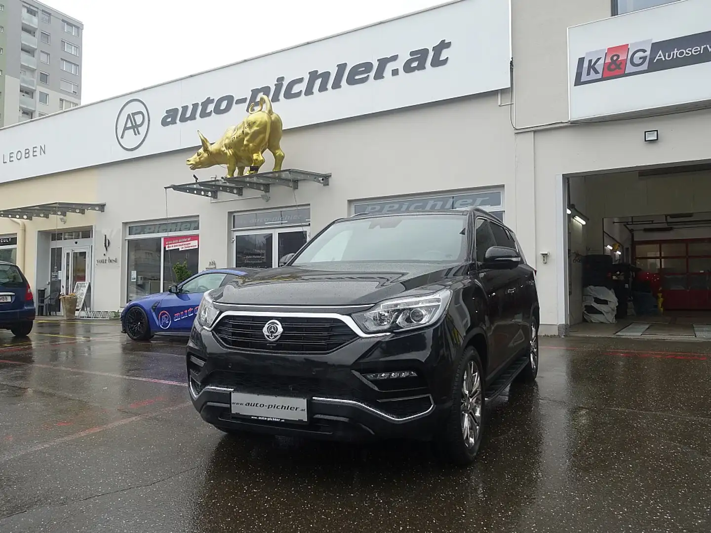 SsangYong Rexton Dream 2,2 4WD Aut. "Voll Ausstattung" crna - 1