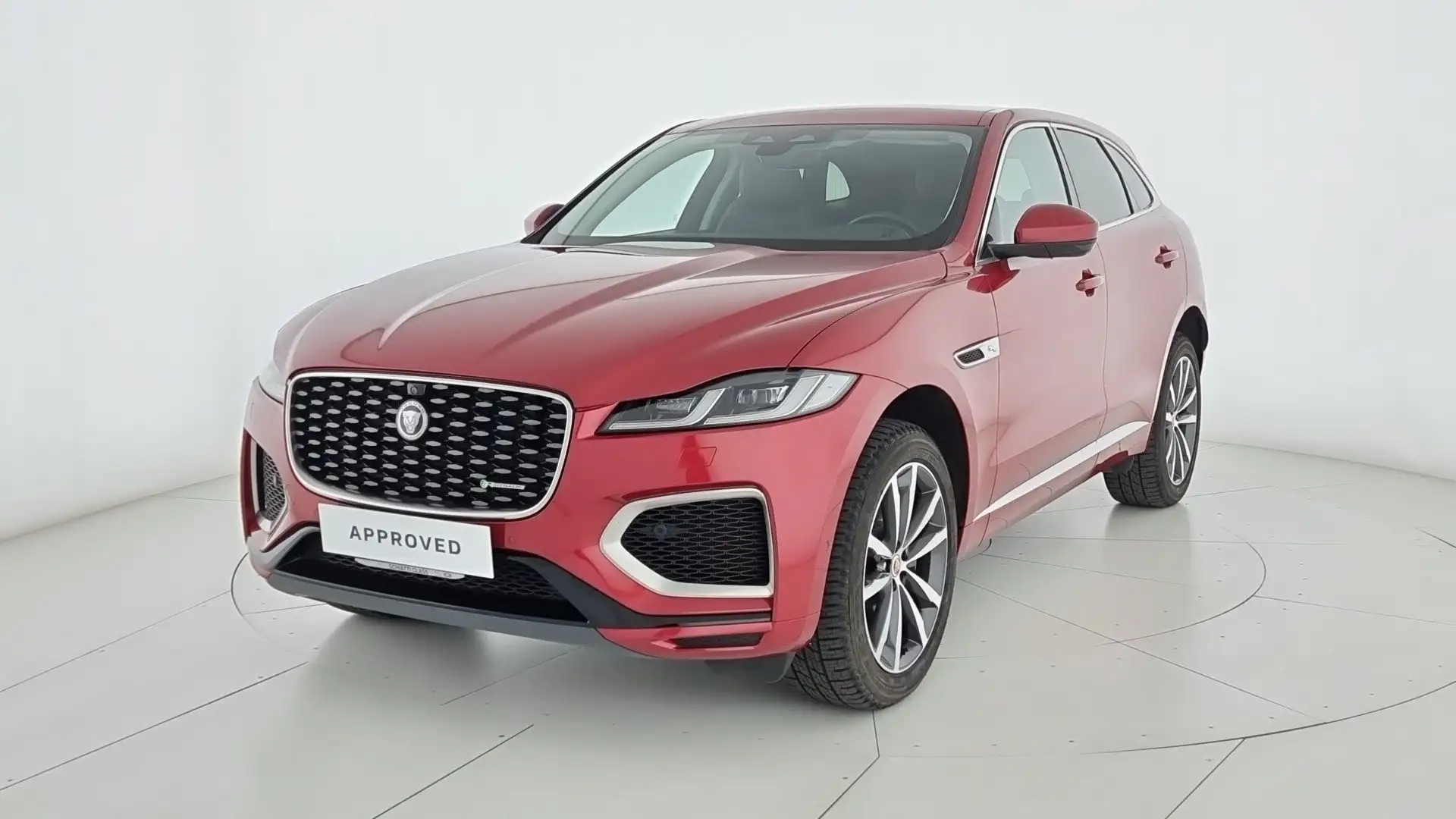 Jaguar F-Pace 3.0 D 300 CV AWD aut. R-Dynamic S Rosso - 1