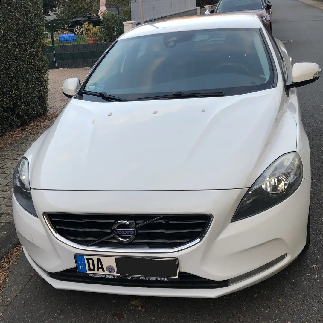 Volvo V40 V40 Diesel D2 Kinetic Weiß - 2