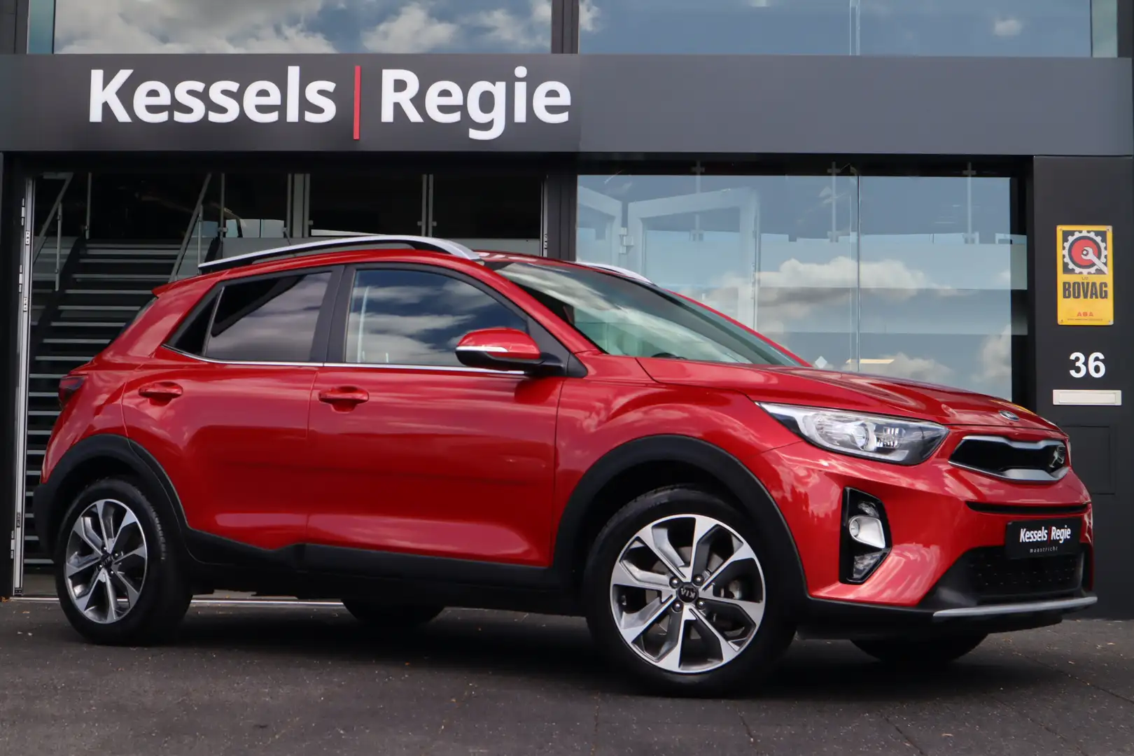 Kia Stonic 1.0 T-GDi DynamicLine Navi Camera Rood - 2