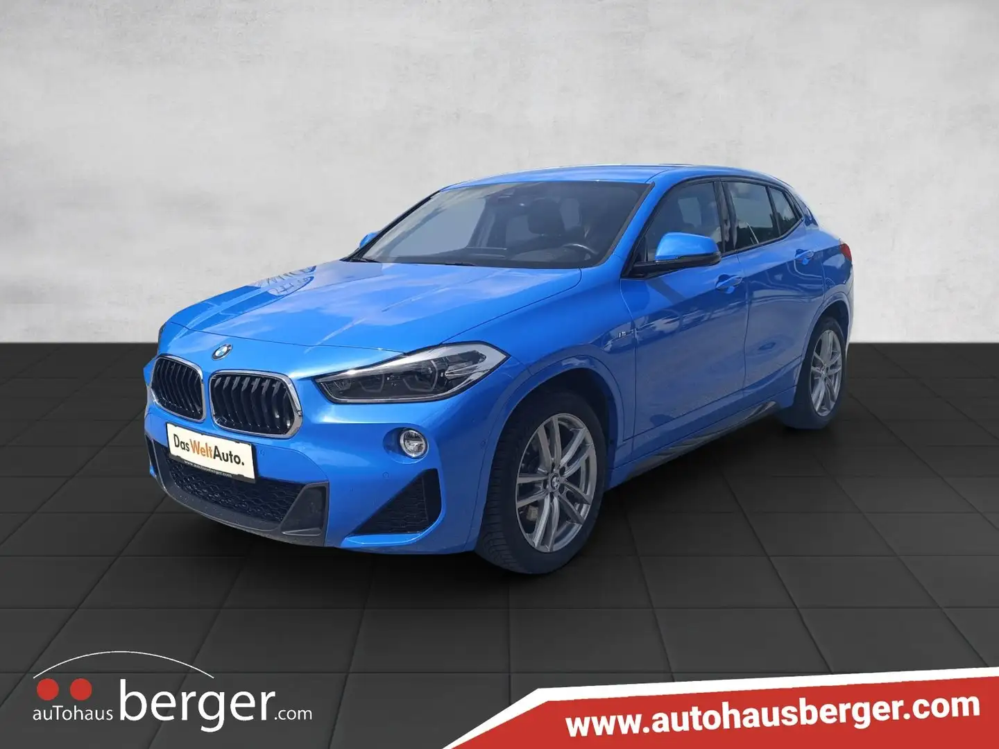 BMW X2 xDrive20d Aut. Bleu - 2