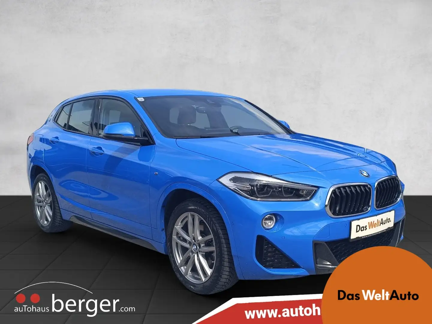 BMW X2 xDrive20d Aut. Bleu - 1