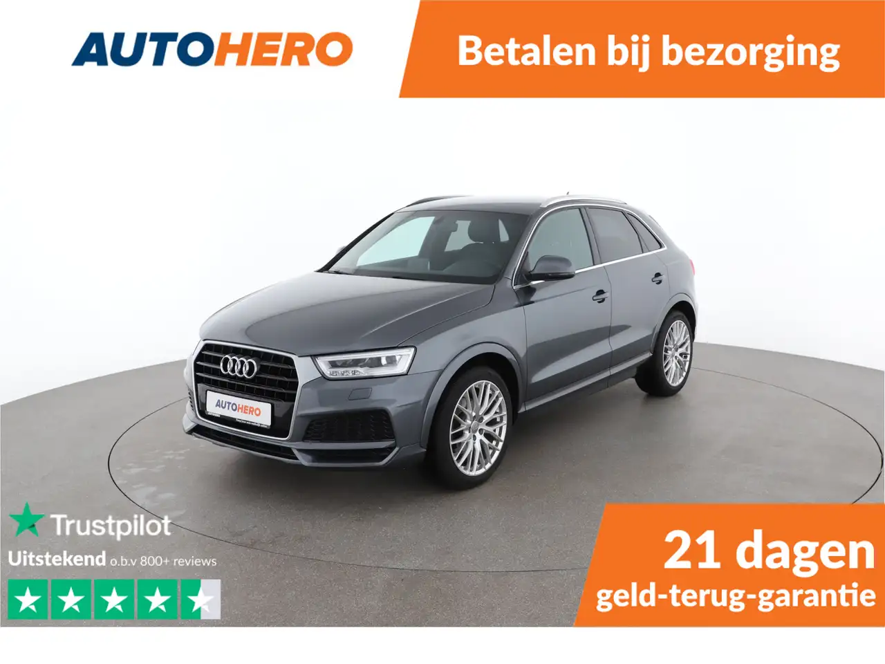 Audi Q3 SUV/4x4/Pick-up in Grijs tweedehands in AMSTERDAM voor € 22.249,-
