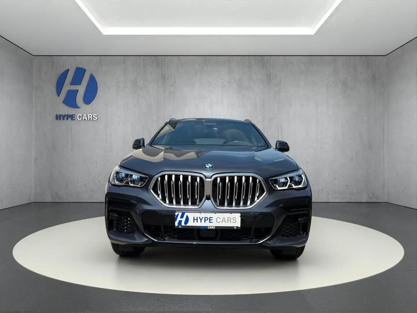 BMW X6 xD 30 d M Sport Laser Pano HUD ACC 360°StHzg Grigio - 2