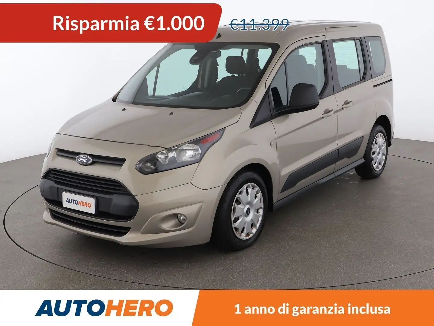 Ford Tourneo Connect 1.5 TDCi Plus 100 CV Argento - 1
