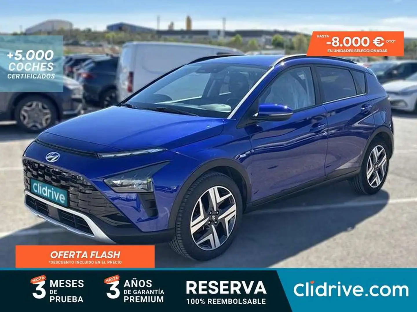 Hyundai BAYON TGDI 1.0 100CV 48V TECNO Azul - 1