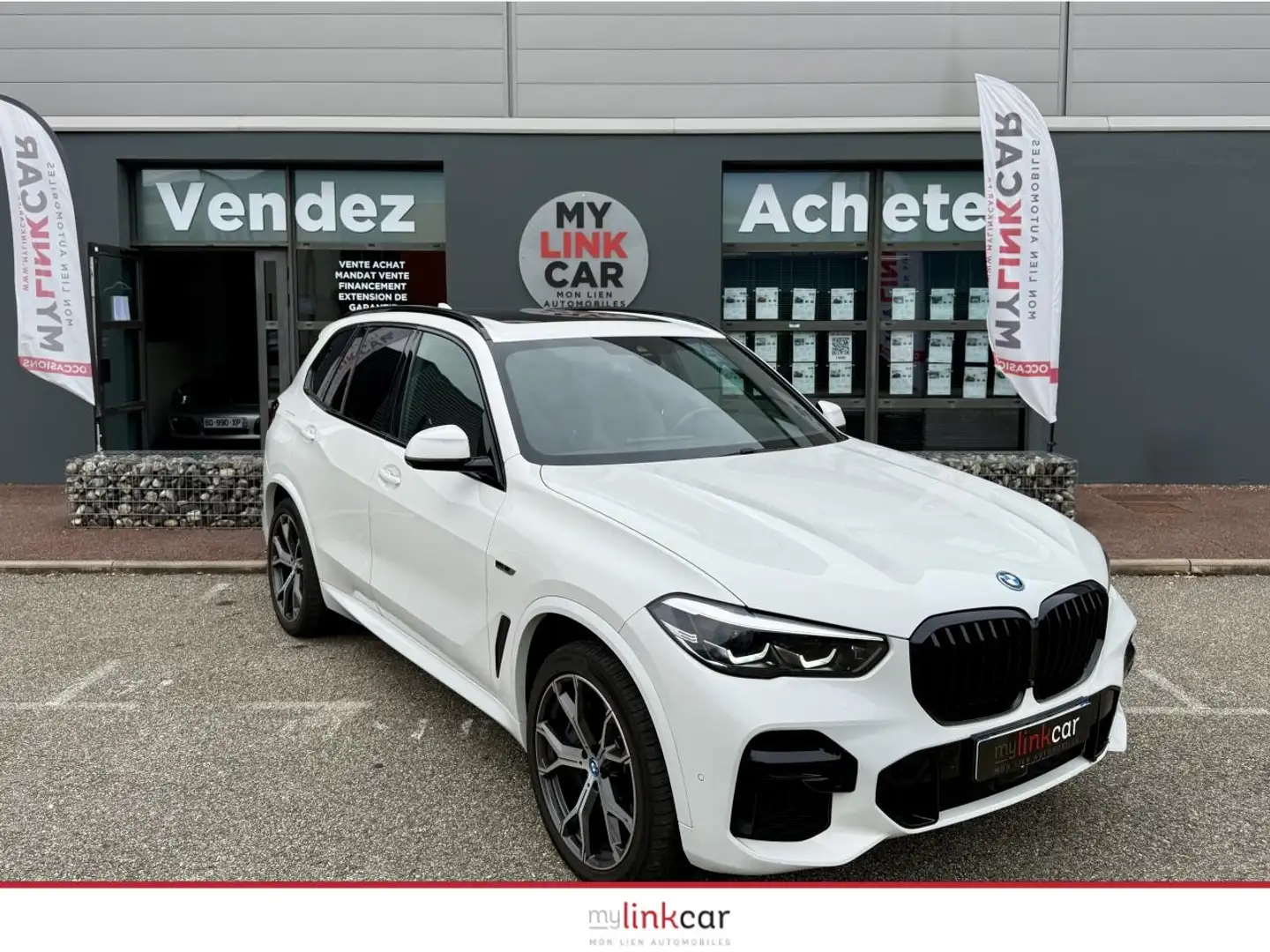 BMW X5 45e M Sport xDrive BVA 394 cv T.Ouvrant G05 Wit - 1