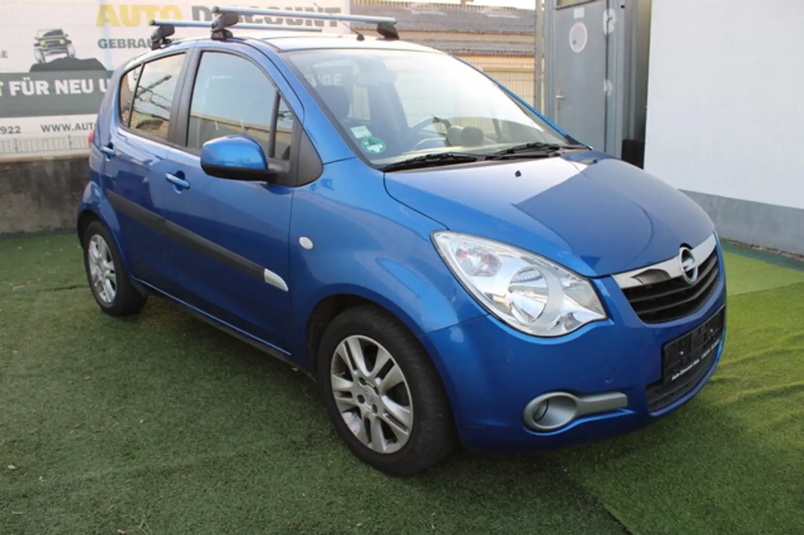 Opel Agila B 1.0 Edition *TÜV Neu* Blauw - 1