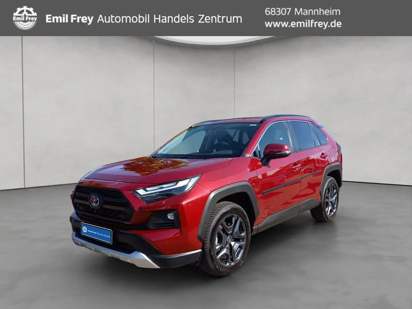 Toyota RAV 4 2.5 4x4 Hybrid Adventure Rouge - 1