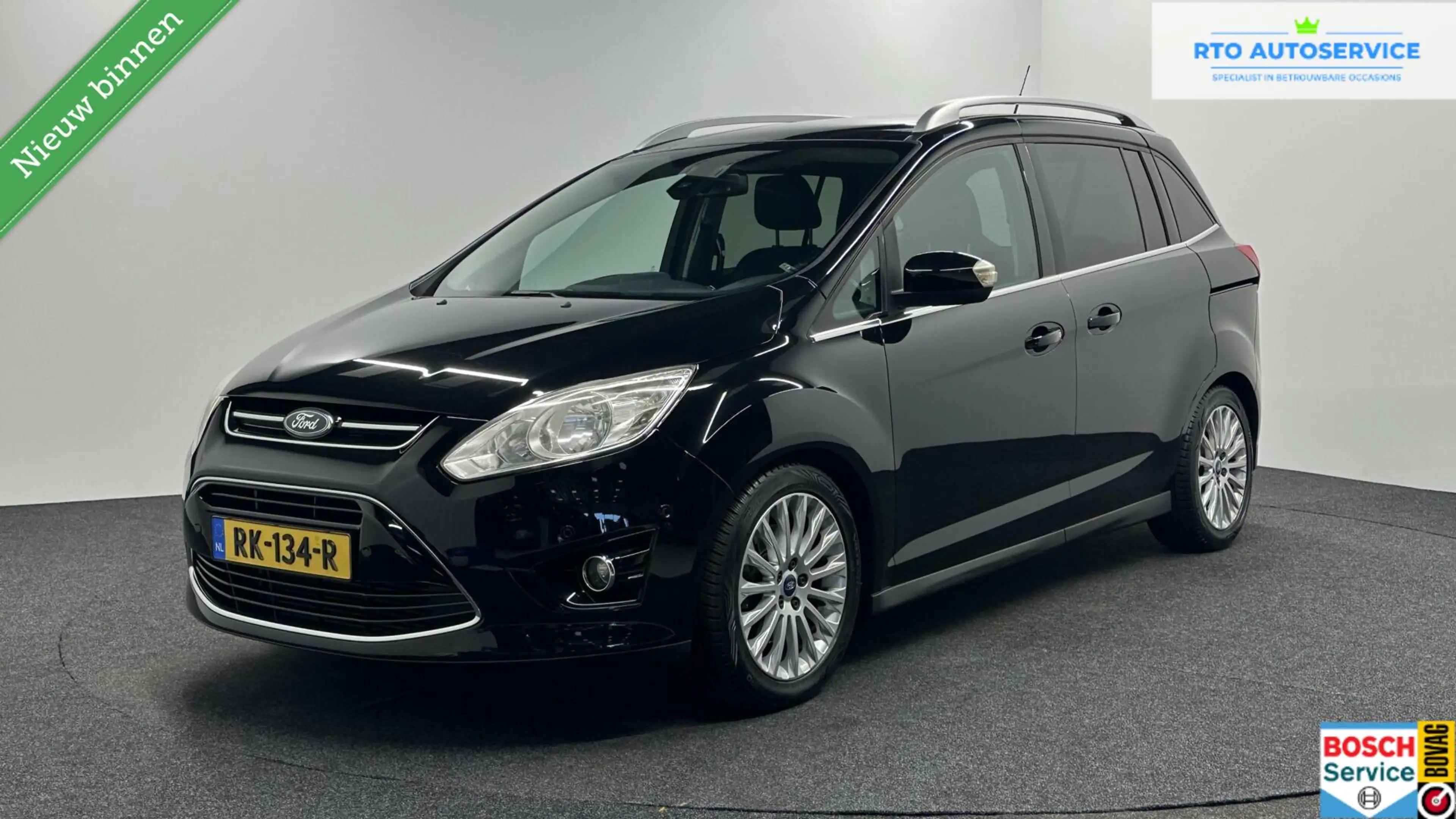 Ford Grand C-Max 1.6 SCTi Titanium 7p. TREKHAAK ECC CRUISE LM NAVI.