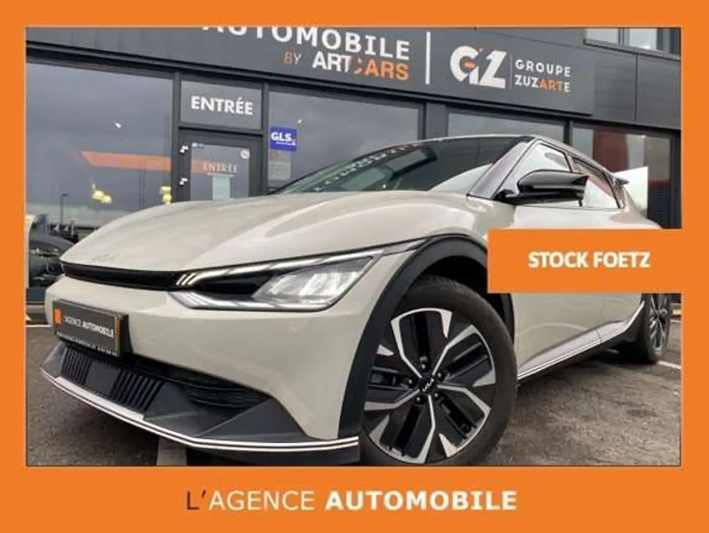 Kia EV6 AIR ACTIVE GARANTIE CONSTRUCTE Grijs - 1