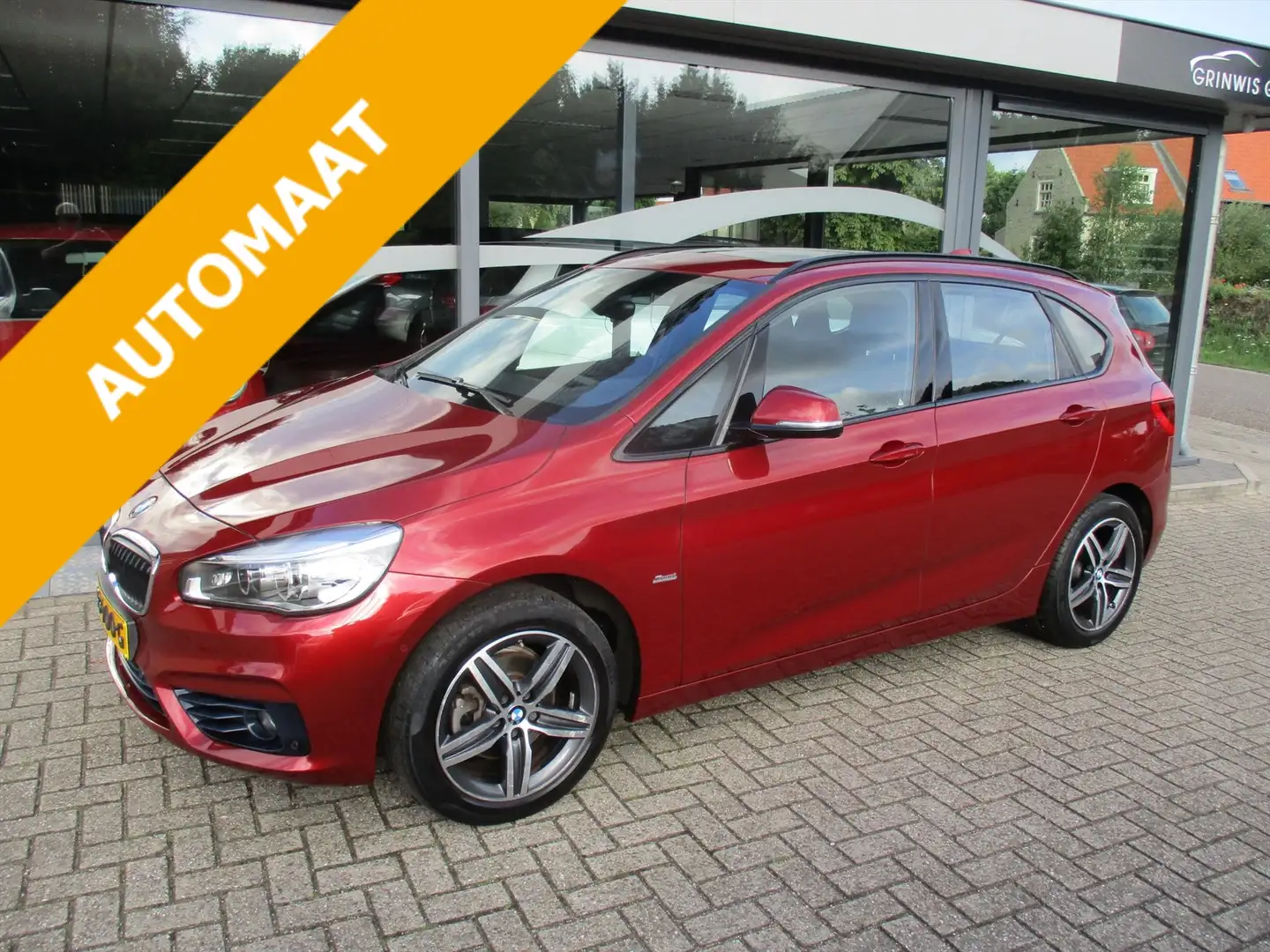 BMW 218 2-Serie Active Tourer (f45) 218i 136pk Aut Model S Rood - 1
