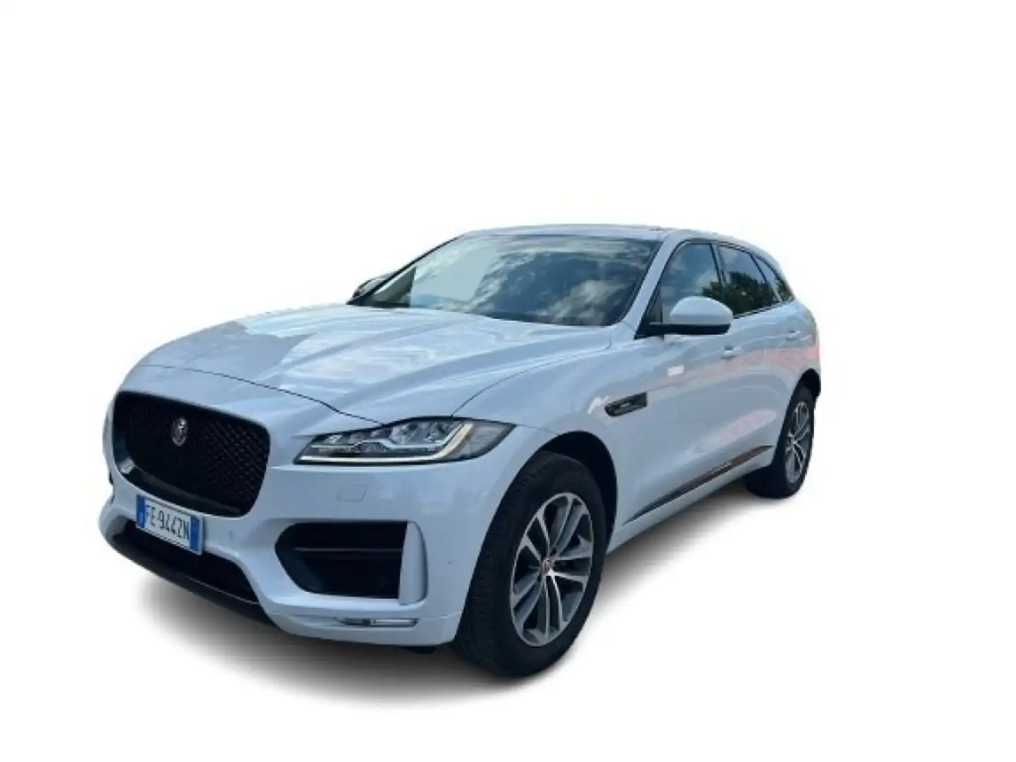 Jaguar F-Pace 2.0 D 180 CV AWD R-Sport Bianco - 1
