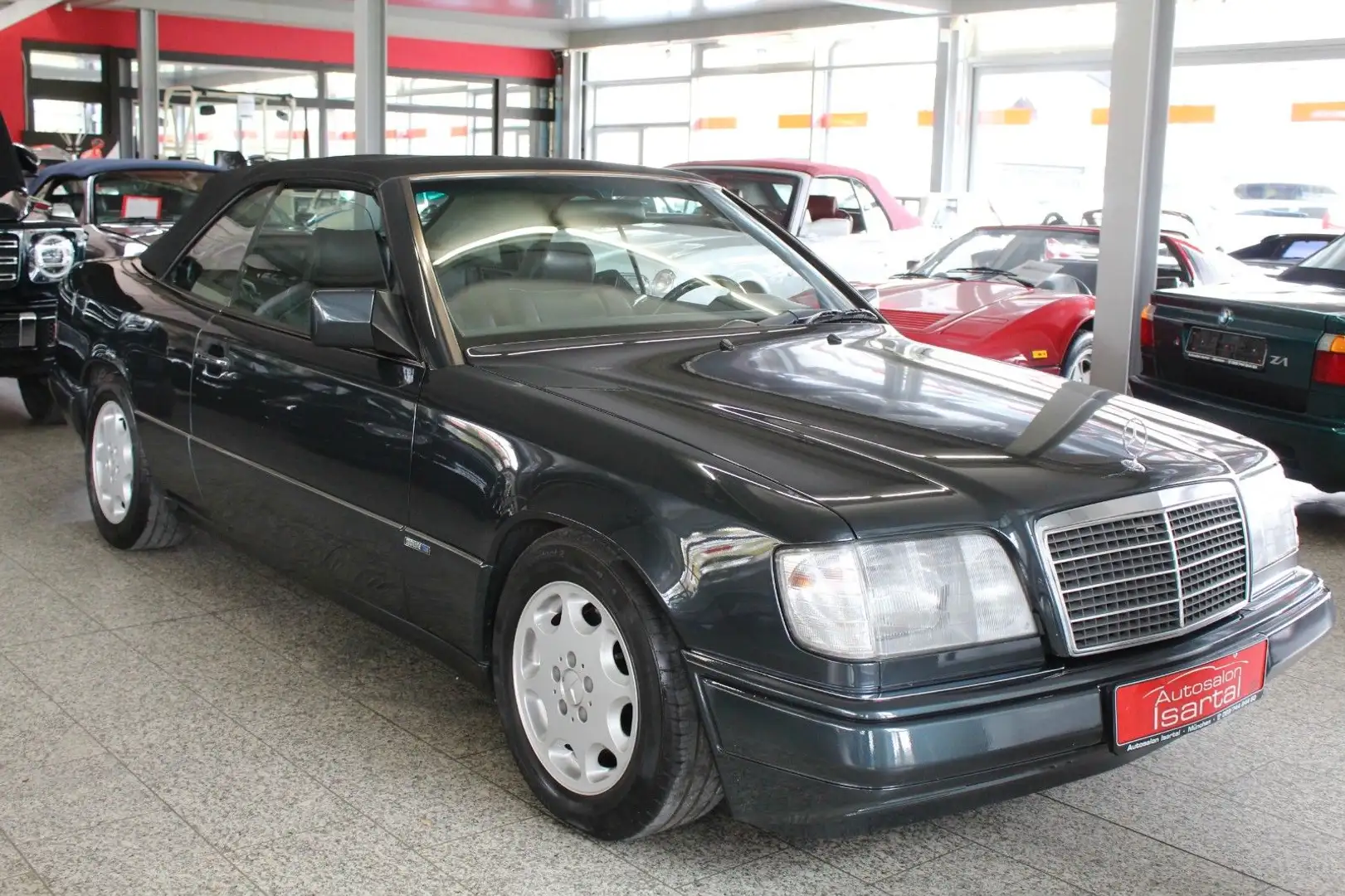 Mercedes-Benz 300 CE 24V Cabriolet -5 Gang - Klima - Sportline Negru - 2