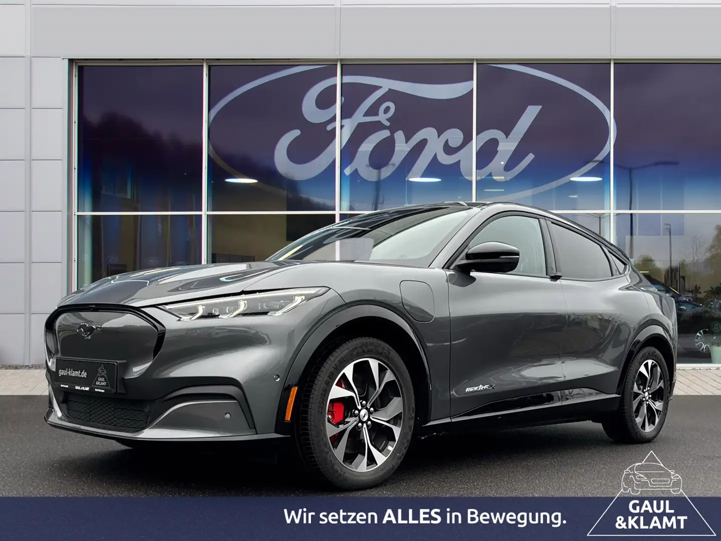 Ford Mustang Mach-E #99kWh  Premium Grau - 1