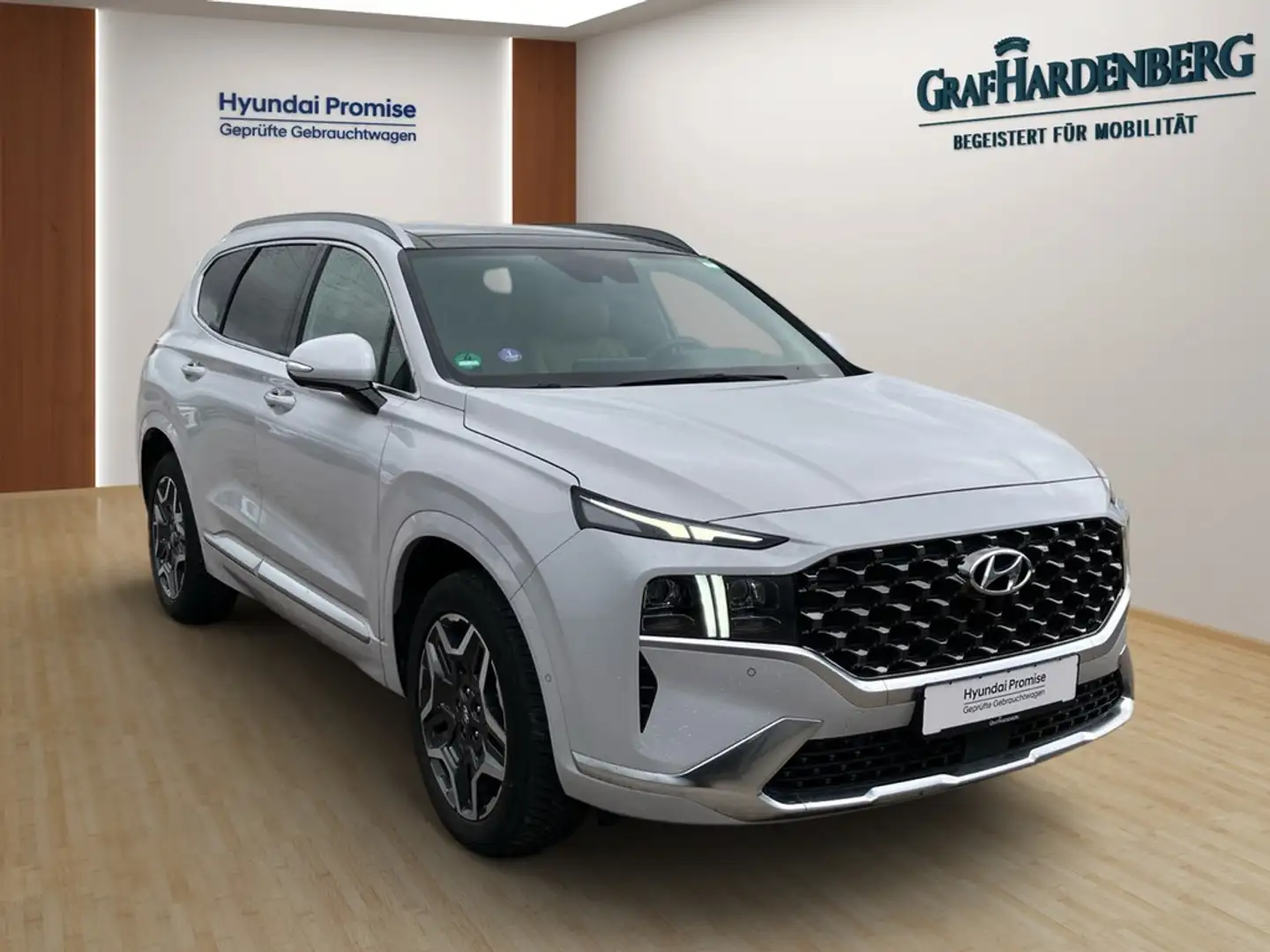 Hyundai SANTA FE SEVEN HEV Signature 7 Sitzer, Panoramadach Negro - 2