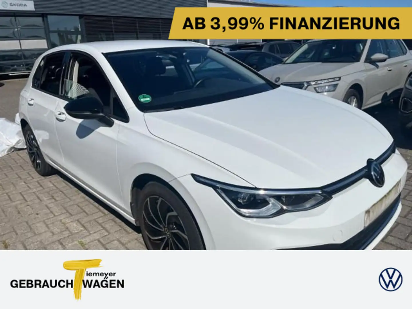 Volkswagen Golf 2.0 TDI DSG ACTIVE IQ.LIGHT NAVI LM17 AHK Weiß - 1