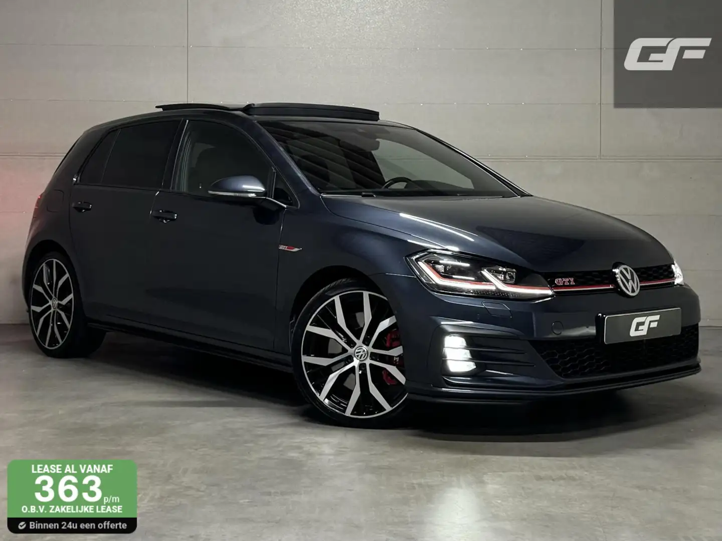 Volkswagen Golf GTI 2.0 TSI Performance Pano Virtual Sfeer Trekh. Blauw - 1
