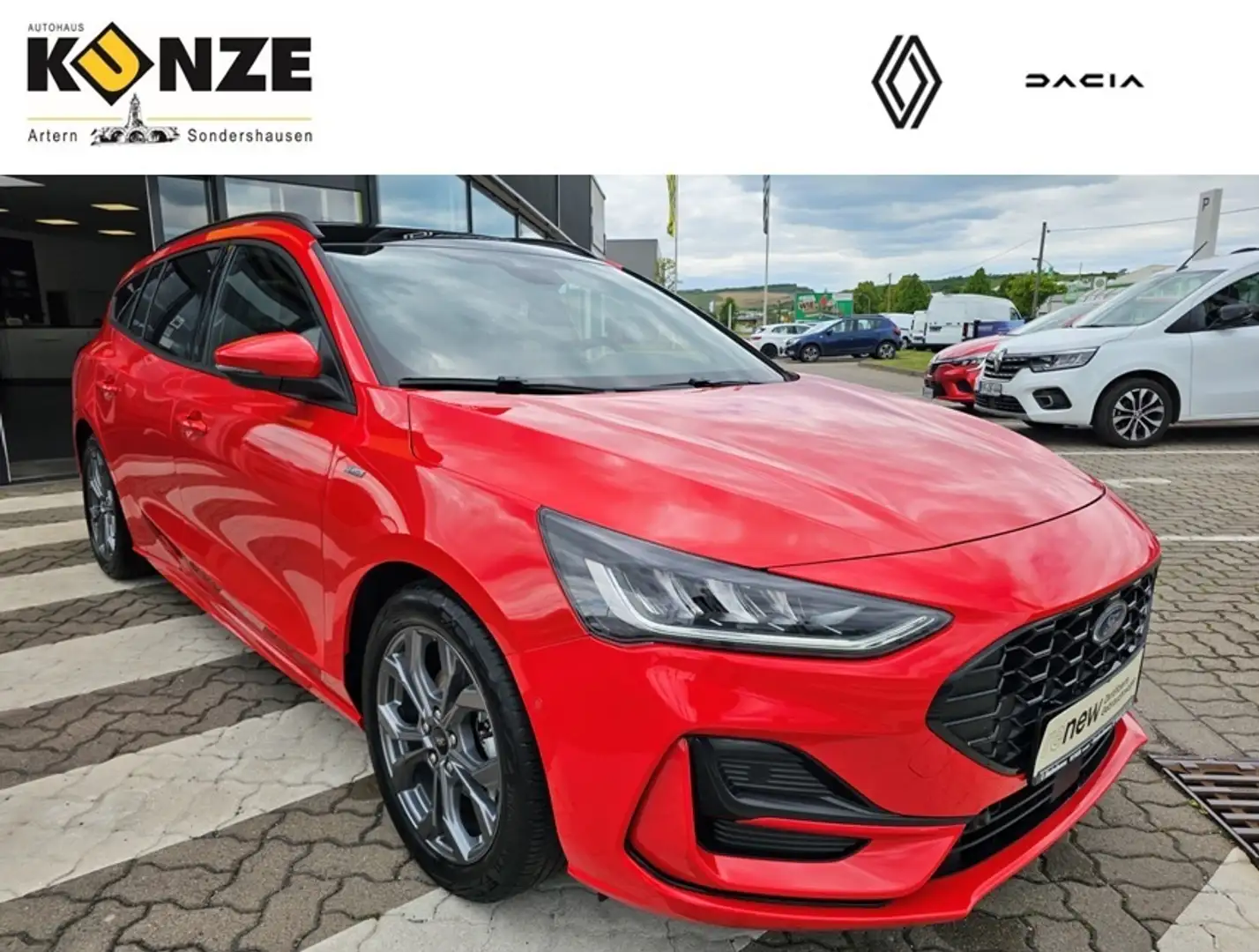 Ford Focus Turnier ST-Line *Pano/Winter/Easy-Park P.* Rouge - 1