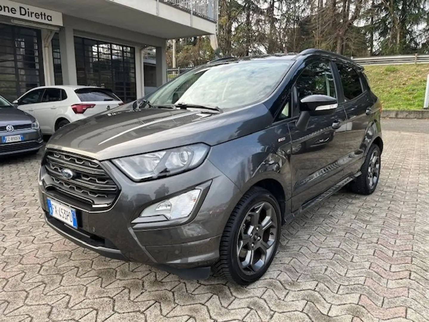 Ford EcoSport 1.0 ecoboost ST-Line Black Edition s Grijs - 1