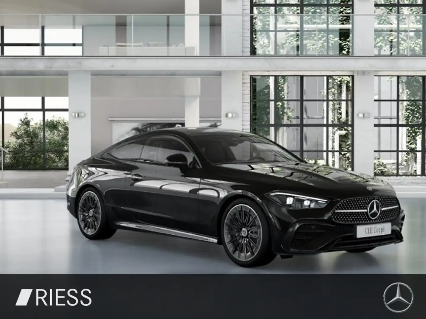 Mercedes-Benz CLE 220 d AMG Sport Night Prem Pano HUD Burme 20" Schwarz - 2