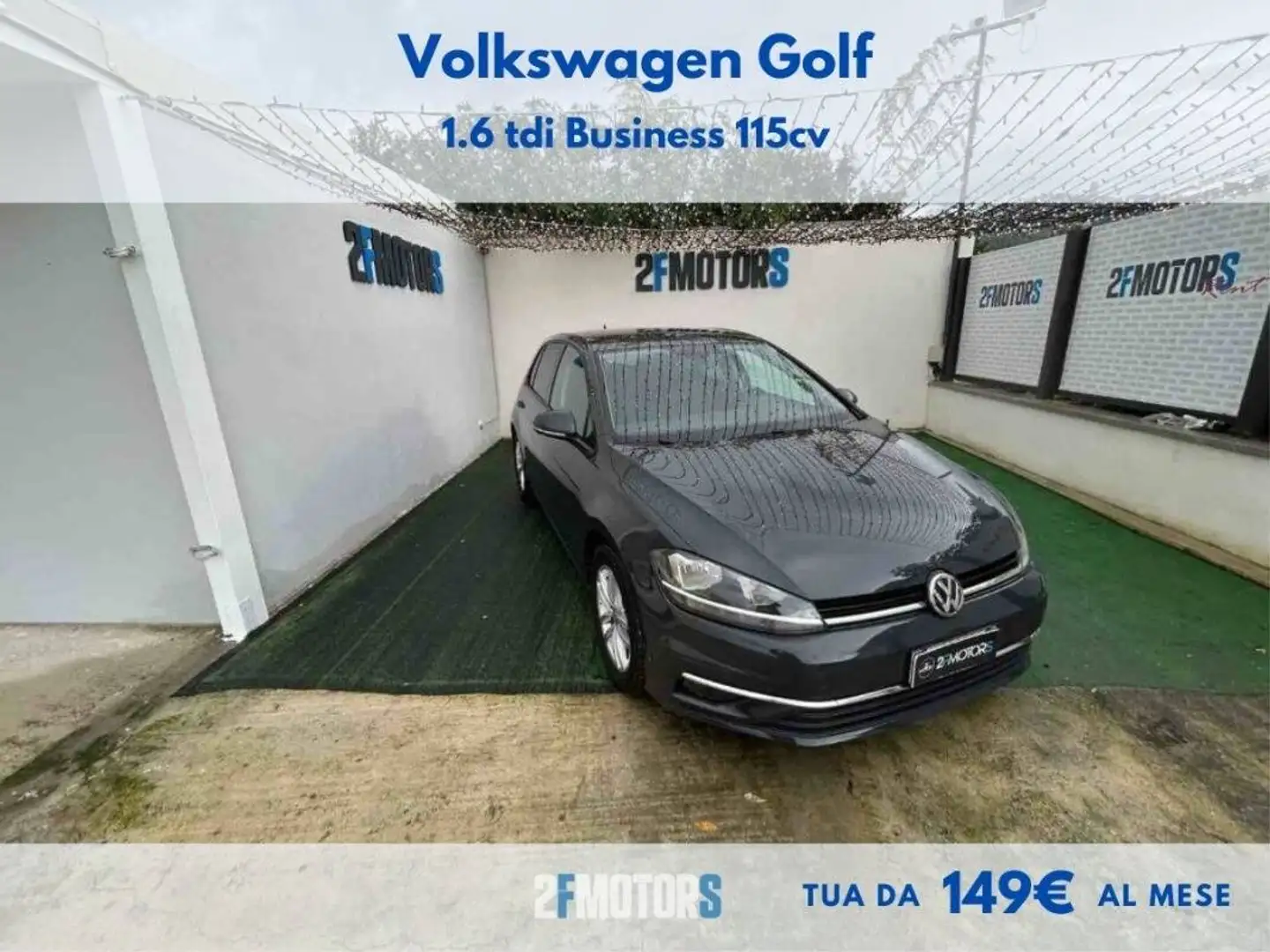 Volkswagen Golf 1.6 tdi Business 115cv Silber - 1