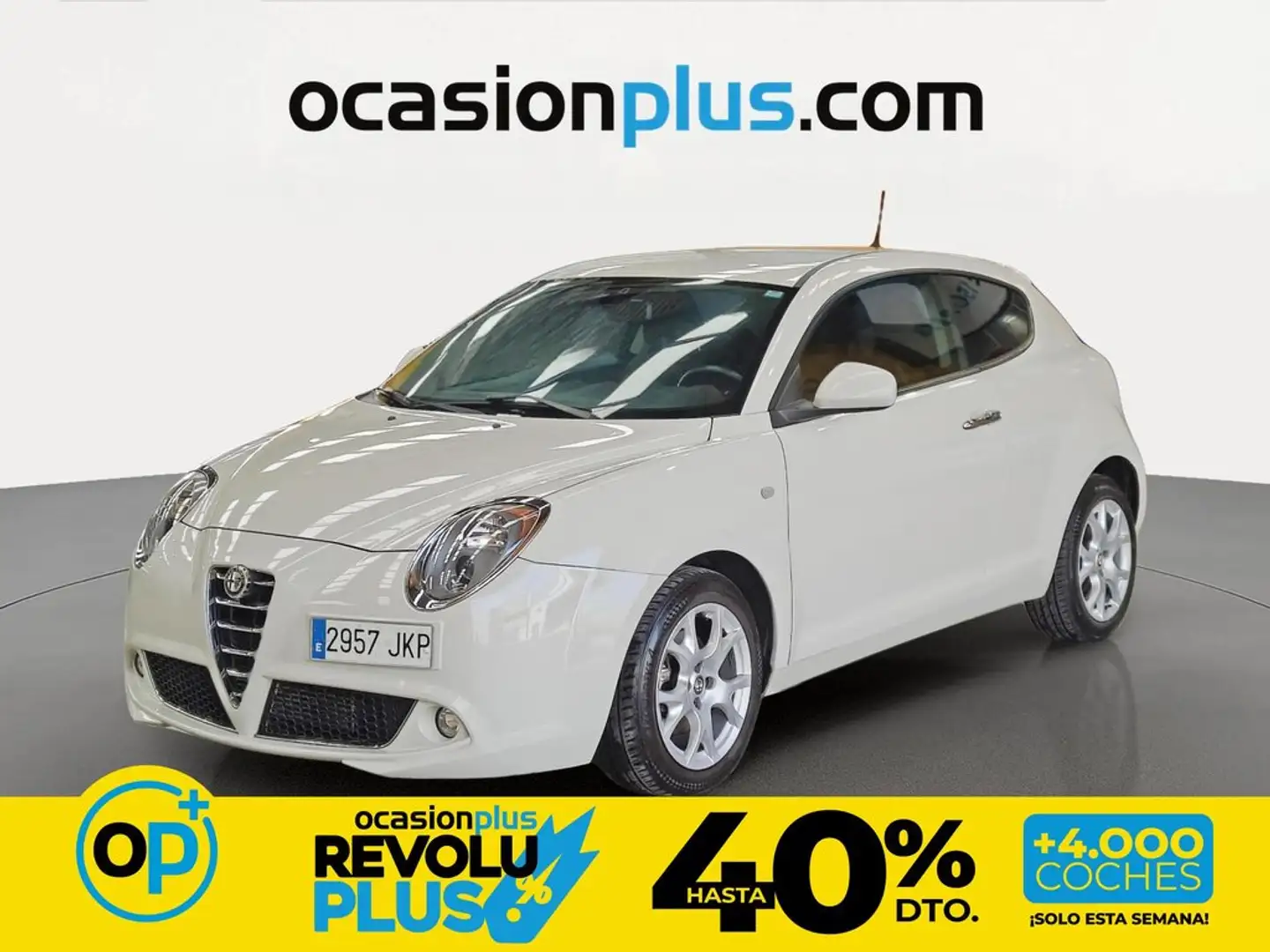 Alfa Romeo MiTo 1.3JTDm S&S Distinctive 85 Blanco - 1